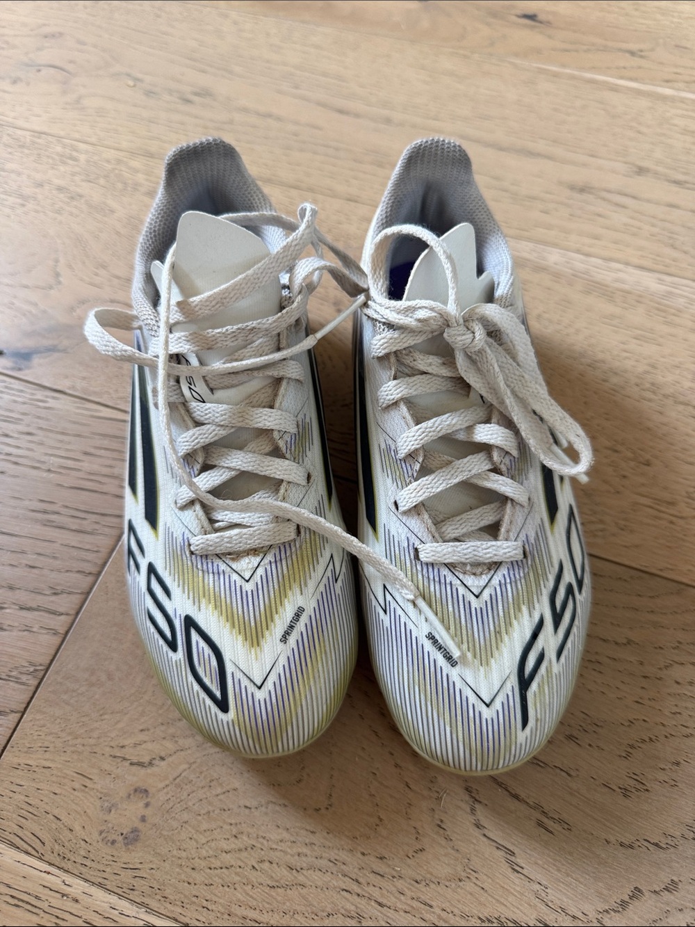 Youth Adidas F50 soccer cleats - size 2